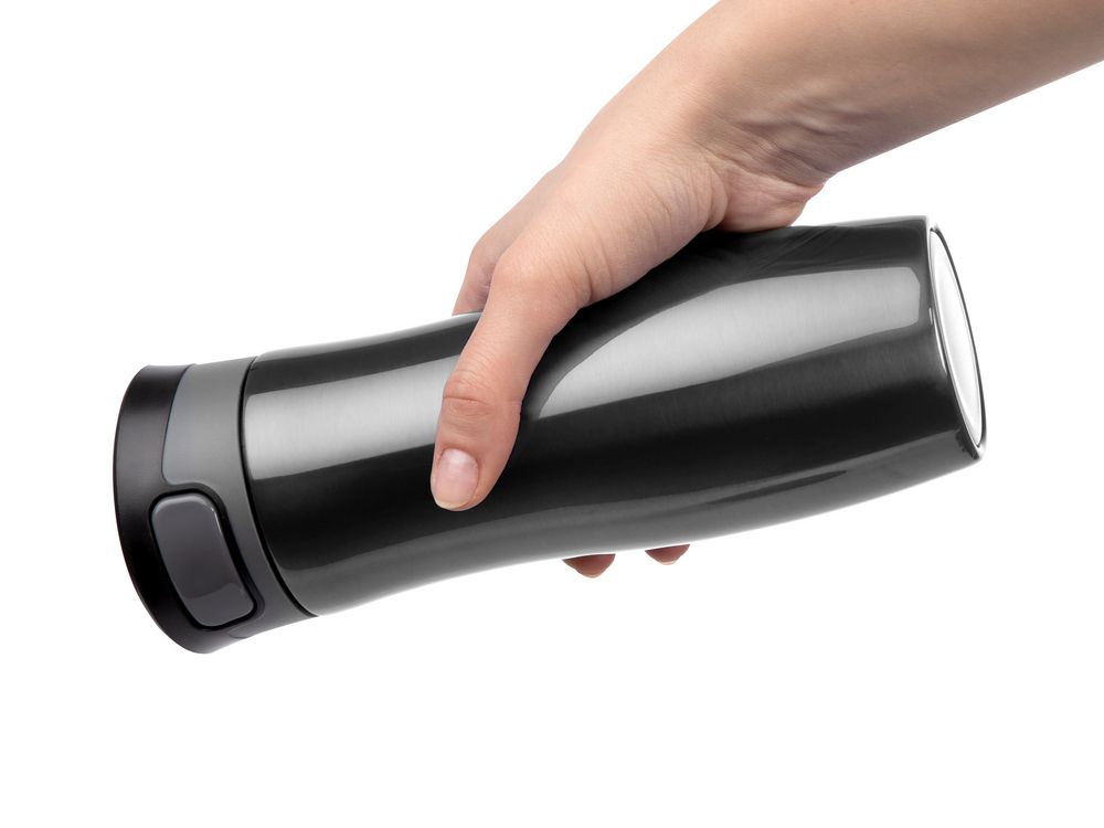 Термостакан Tansley, герметичный, вакуумный, серо-стальной / Миниатюра WWW (1000)