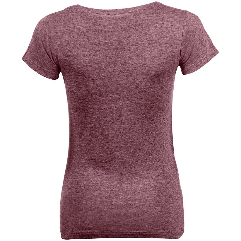 Футболка женская Mixed Women бордовый меланж / Миниатюра WWW (1000)