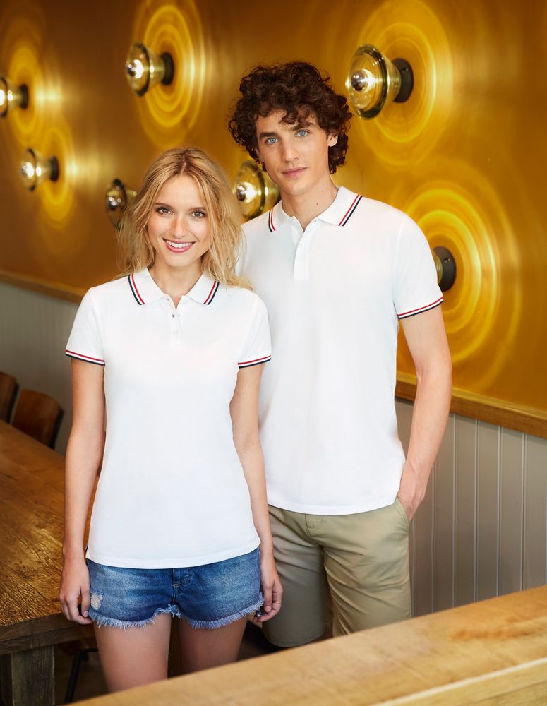 Рубашка поло мужская Prestige Men, белая / Миниатюра WWW (1000)