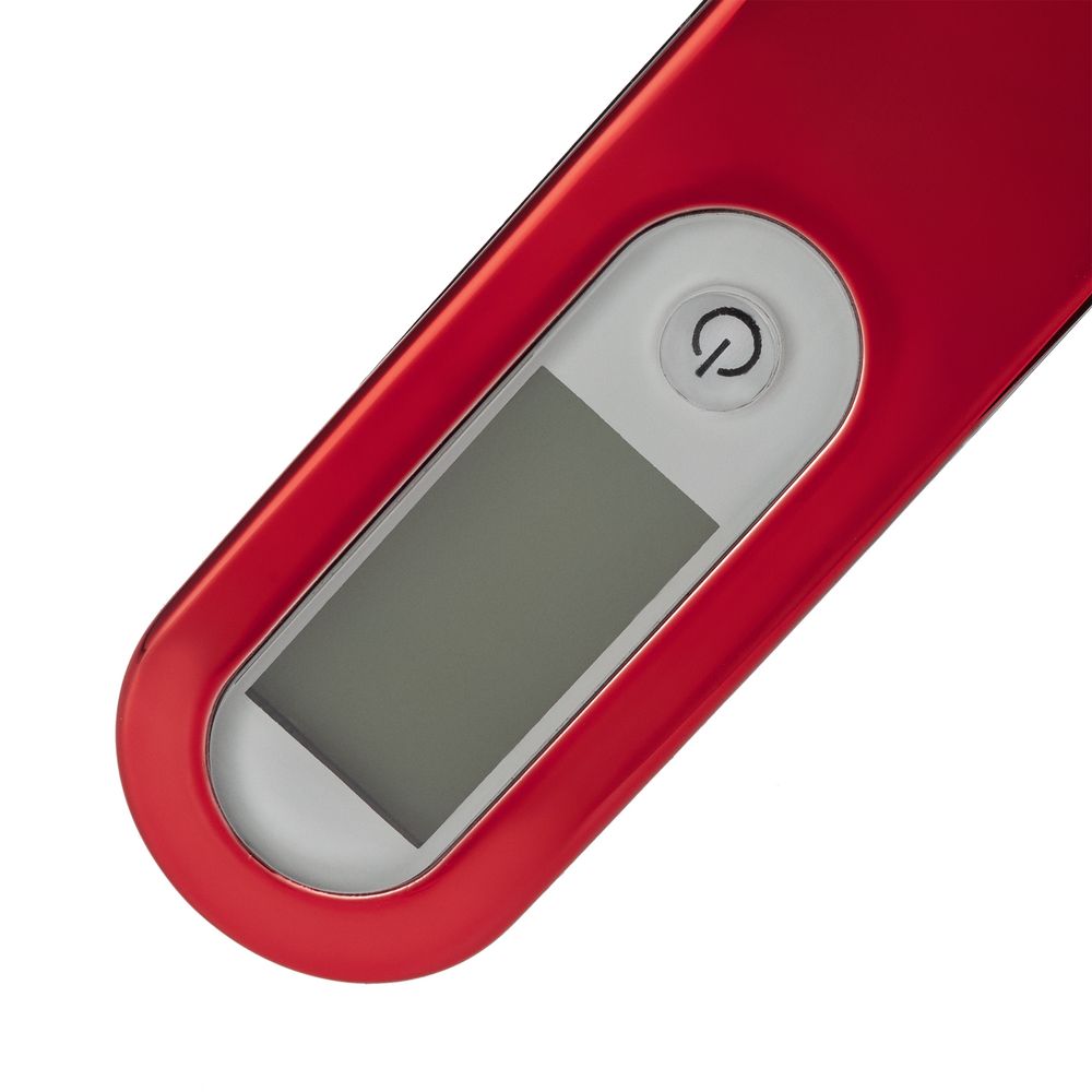 Дорожные весы onBoard Soft Touch, красные / Миниатюра WWW (1000)