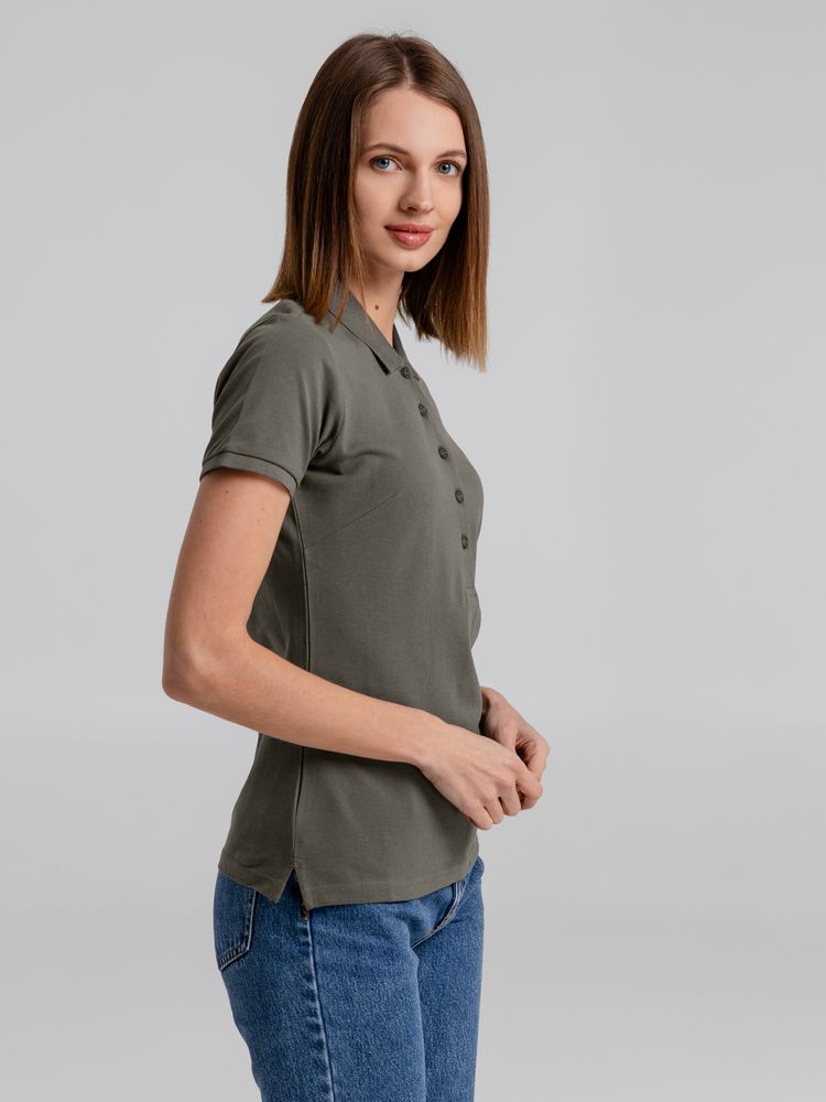 Рубашка поло женская Neptune, темно-серая / Миниатюра WWW (1000)