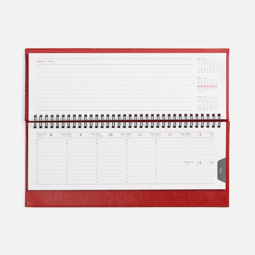 Планинг Faro, датированный, красный / Миниатюра WWW (1000)