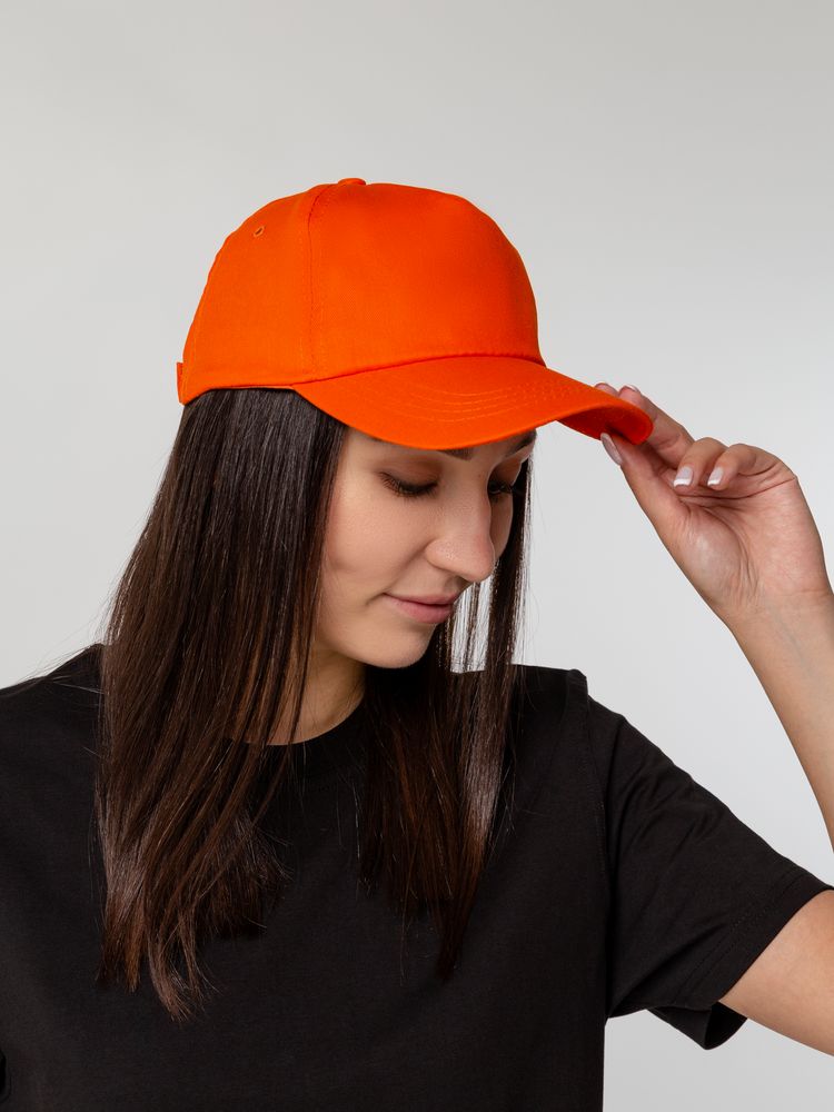 Бейсболка Unit Promo, оранжевая / Миниатюра WWW (1000)
