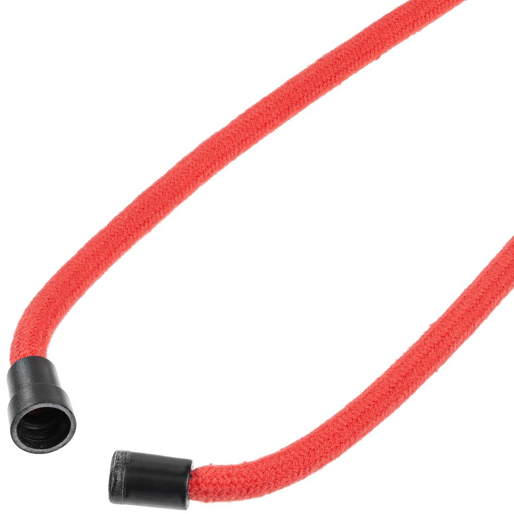 Шнурок для бейджа Tube Wood, красный / Миниатюра WWW (1000)