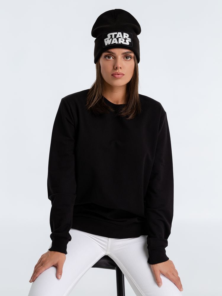 Шапка с люминесцентной вышивкой Star Wars, черная / Миниатюра WWW (1000)