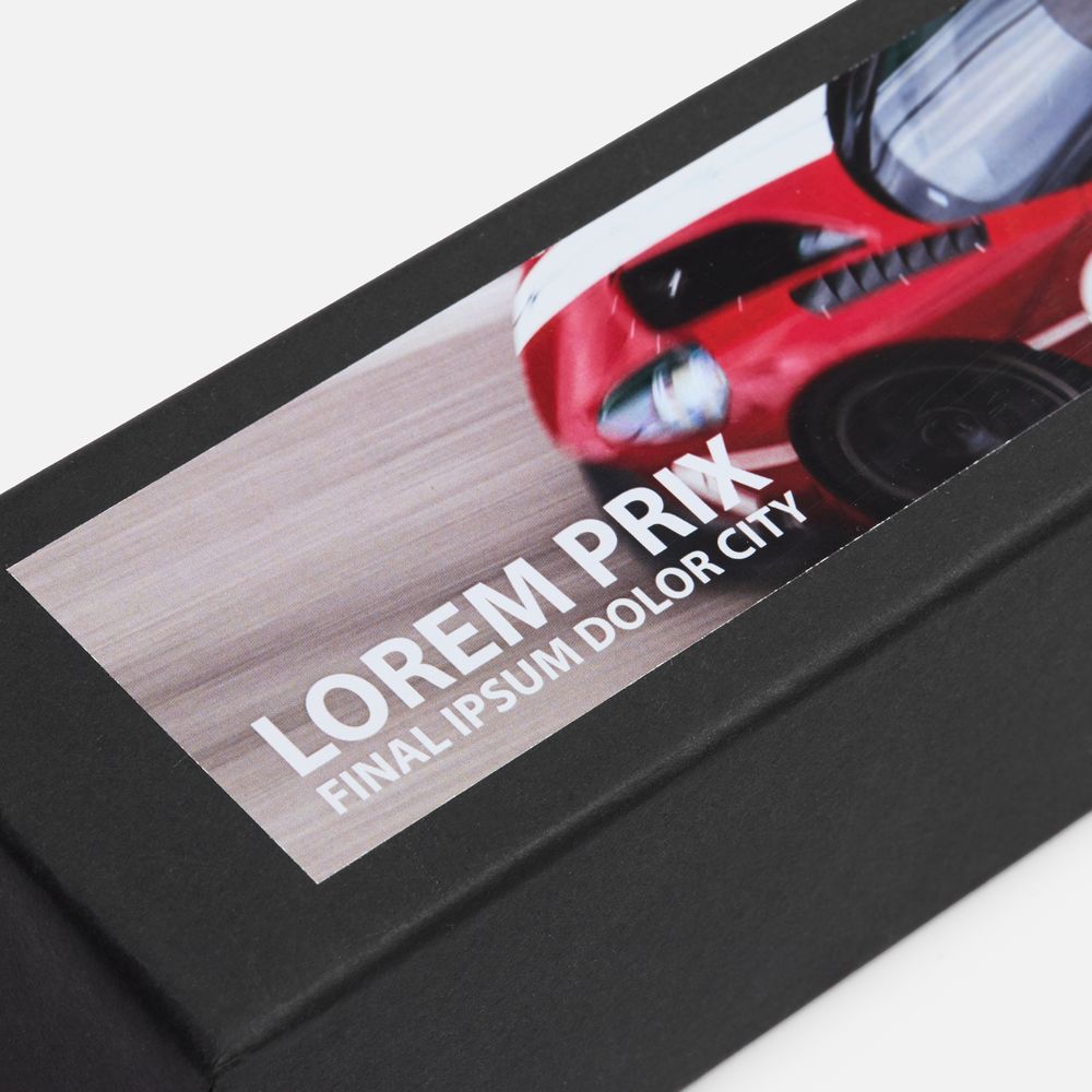 Зонт складной City Guardian, электрический, черный / Миниатюра нанесения (1000)