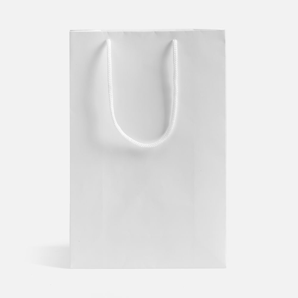 Пакет бумажный Lami S, белый / Миниатюра WWW (1000)