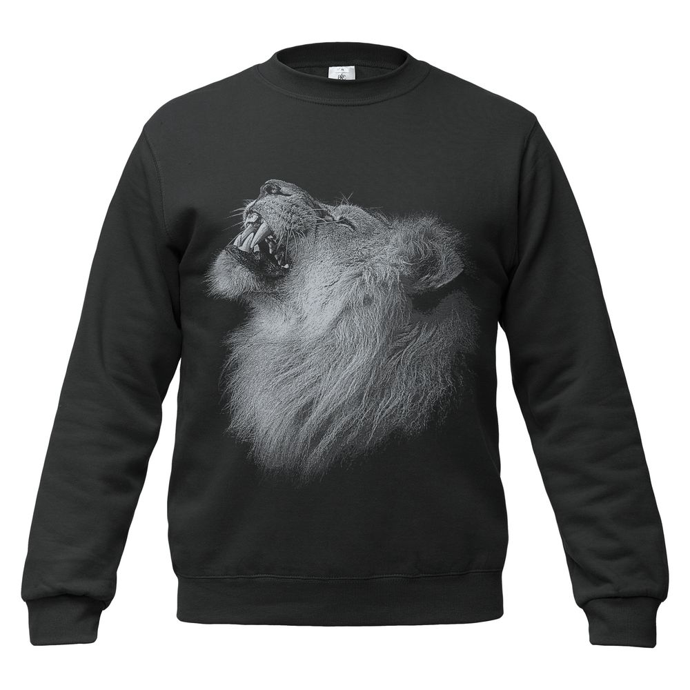 Толстовка Like a Lion, черная / Миниатюра WWW (1000)