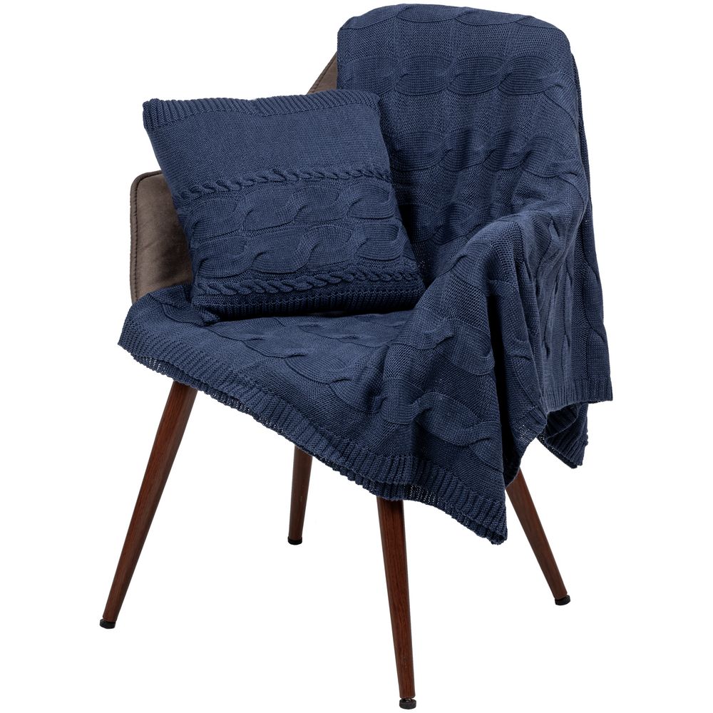 Подушка Stille, синяя / Миниатюра WWW (1000)