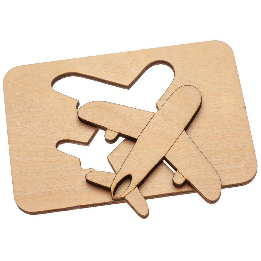 Карточки-раскраски Wood Games, транспорт / Миниатюра WWW (1000)