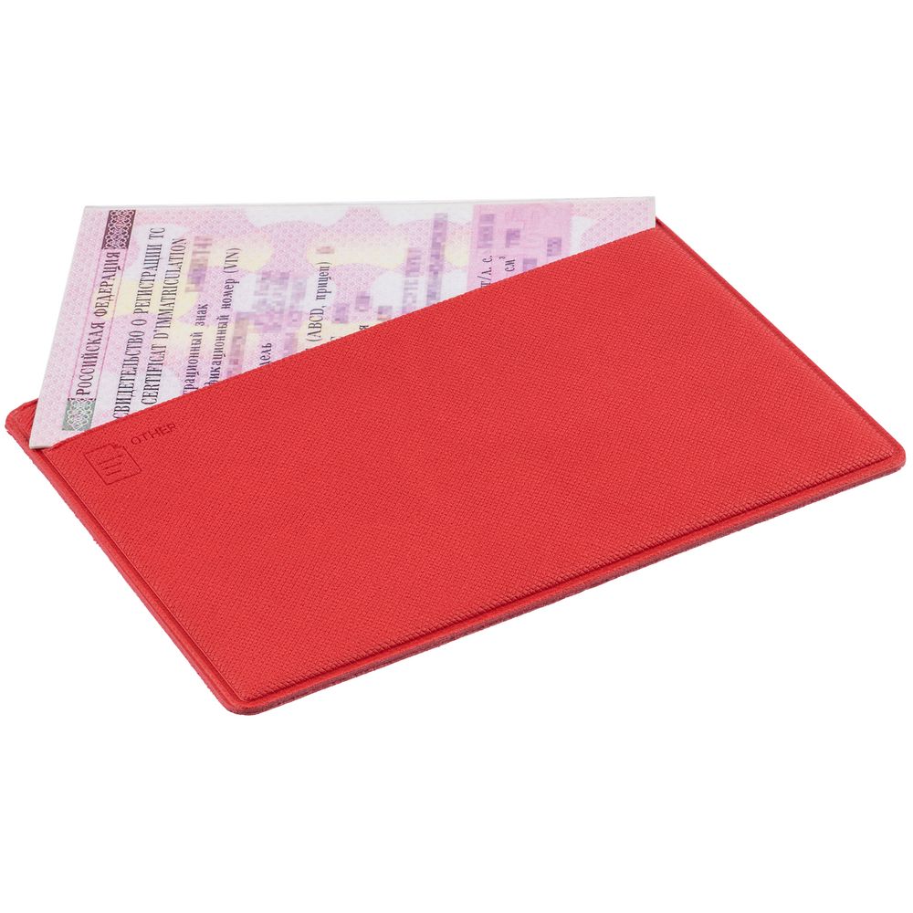 Обложка для автодокументов Devon Light, красная / Миниатюра WWW (1000)