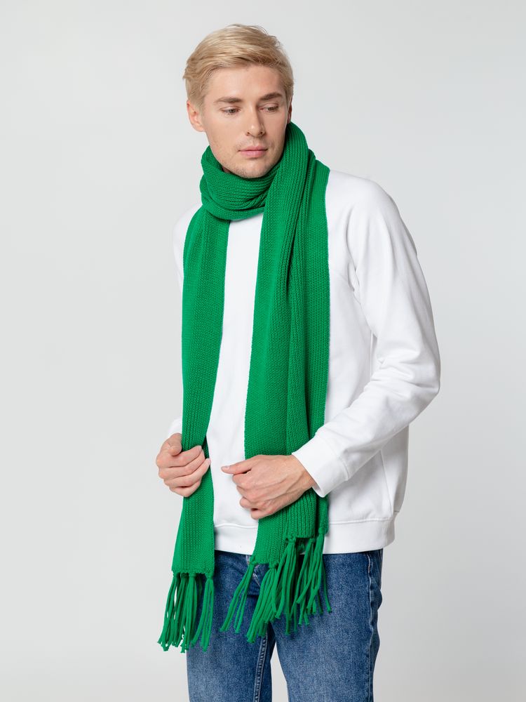 Шарф Flette, зеленый / Миниатюра WWW (1000)