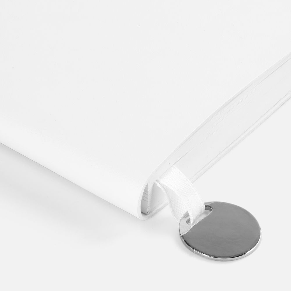 Ежедневник Waltz, недатированный, белый / Миниатюра WWW (1000)