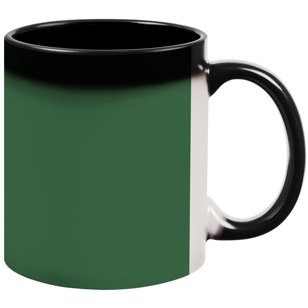 Кружка-хамелеон «Королева», матовая, черная / Миниатюра WWW (1000)