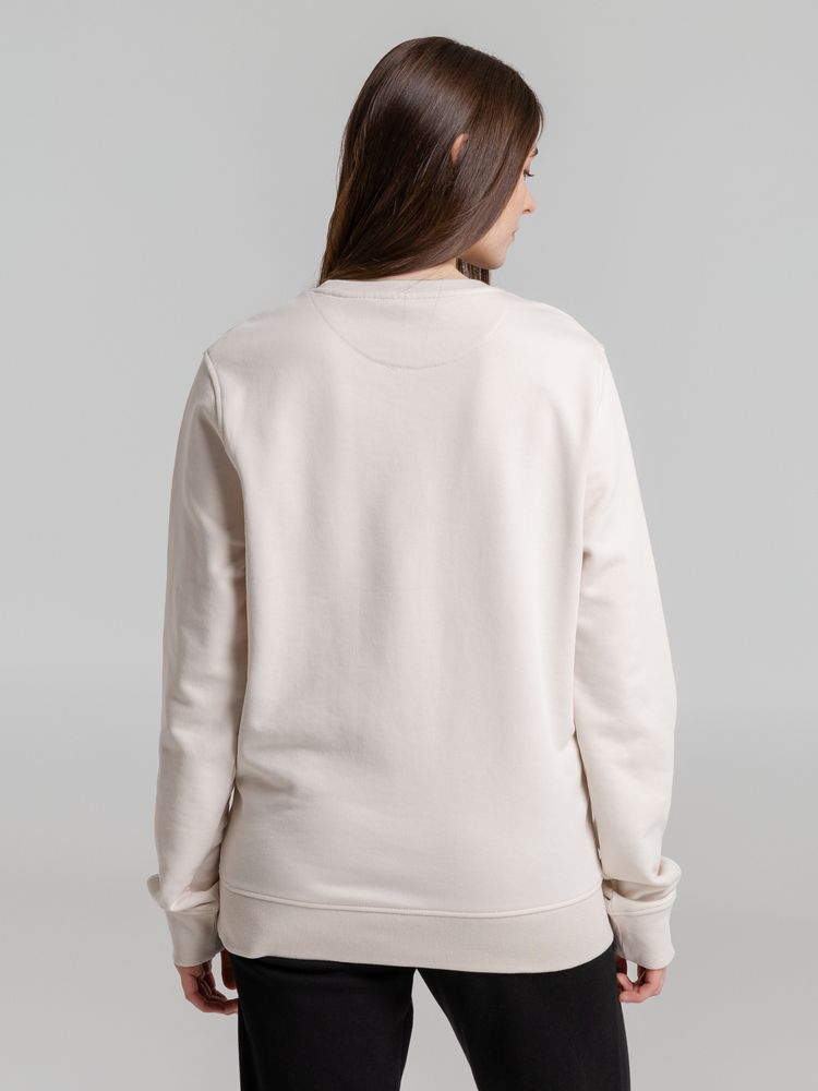 Свитшот унисекс BNC Organic, молочно-белый / Миниатюра WWW (1000)