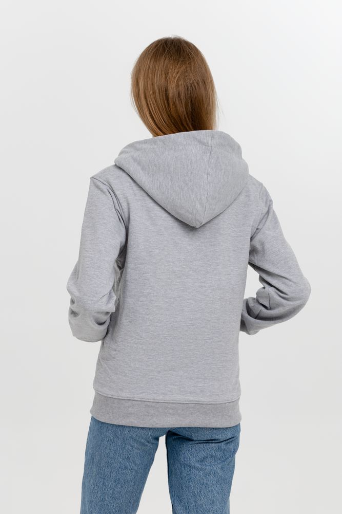 Толстовка на молнии Kulonga Sherpa, серый меланж / Миниатюра WWW (1000)