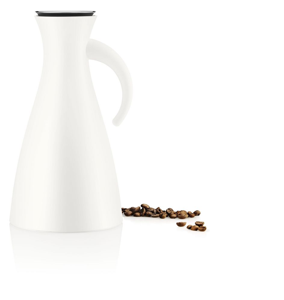 Термокувшин Vacuum, высокий, глянцевый белый / Миниатюра WWW (1000)