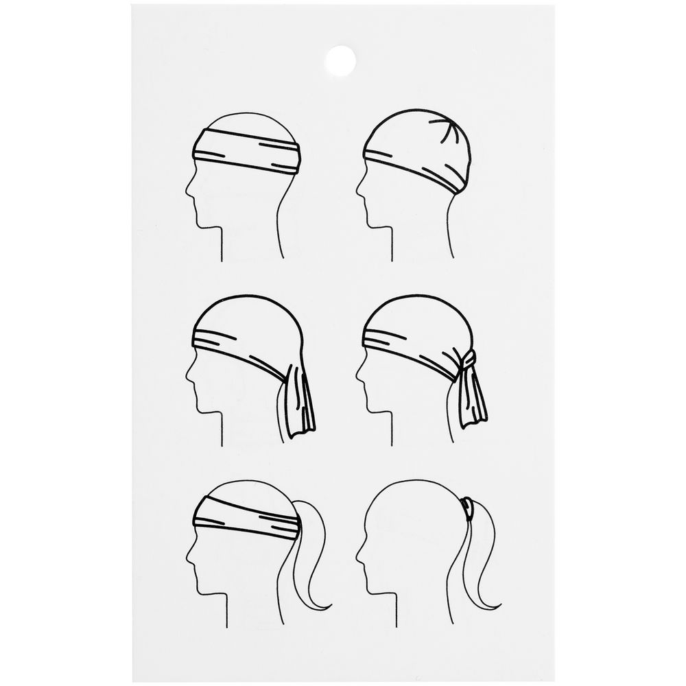 Многофункциональная бандана Dekko, серый меланж / Миниатюра WWW (1000)