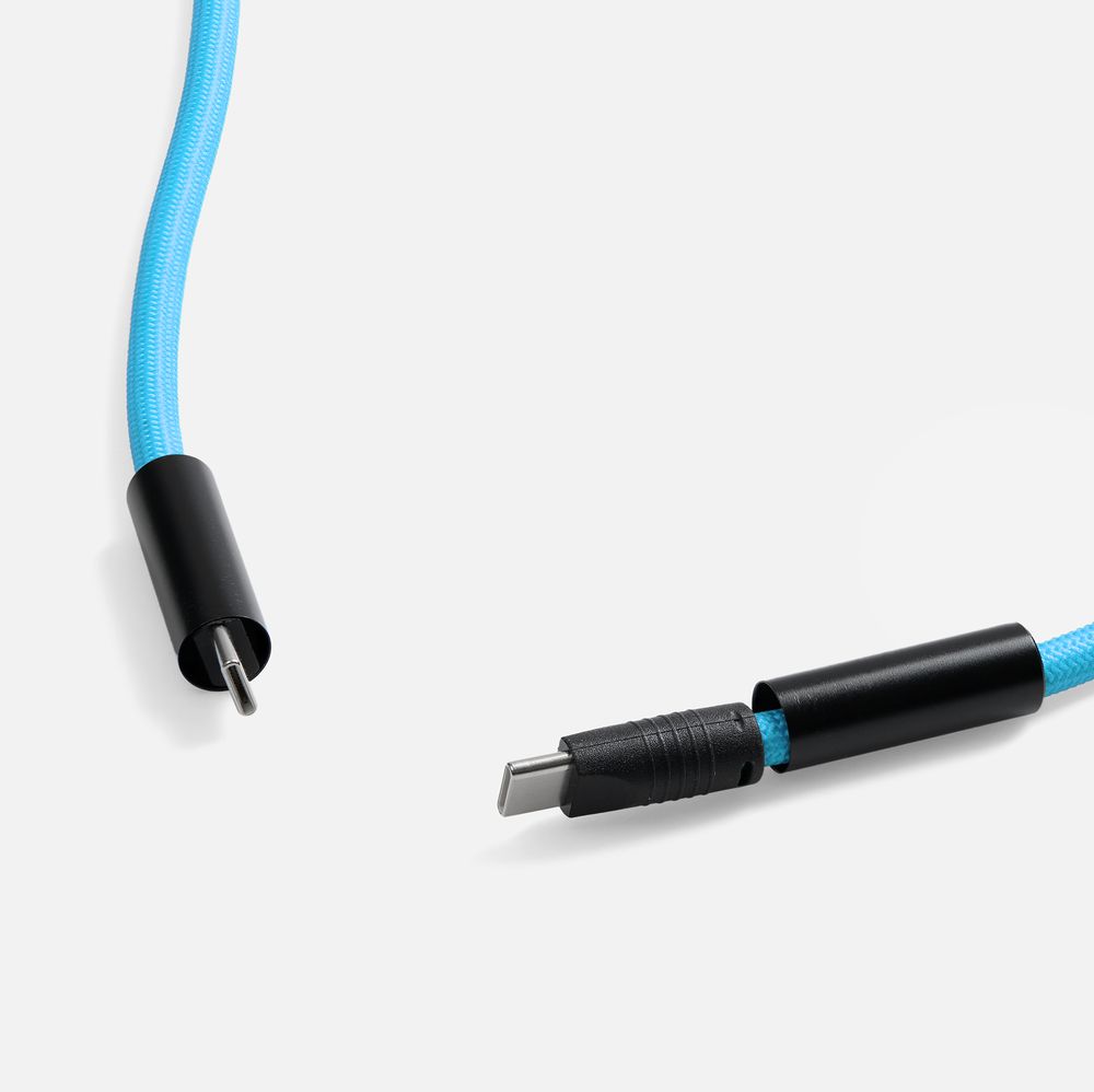 Кабель-ланьярд energyFlex Power Delivery 60 Вт, синий / Миниатюра WWW (1000)