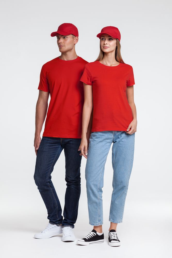 Футболка унисекс T-bolka 140, красная / Миниатюра WWW (1000)