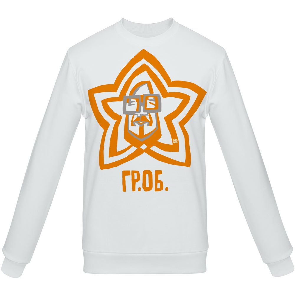 Свитшот «Меламед. Егор Летов», белый / Миниатюра WWW (1000)