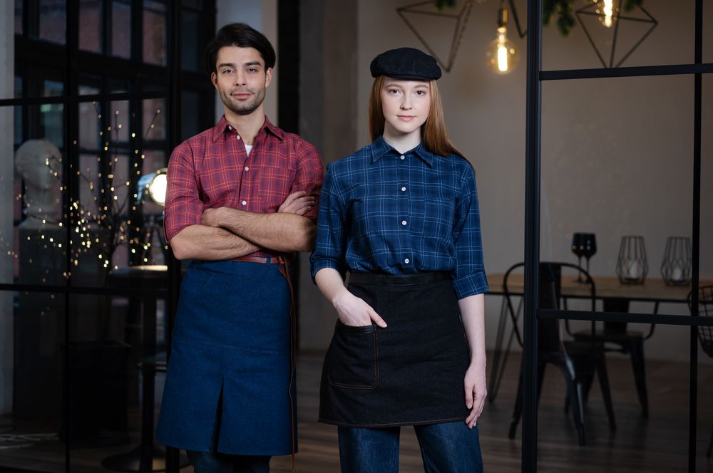 Фартук Gusto, синий / Миниатюра WWW (1000)