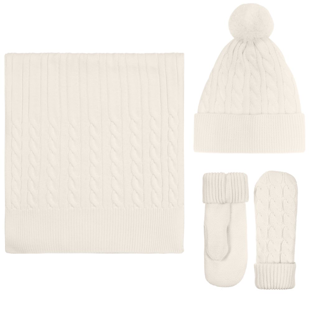 Варежки Heat Trick, молочно-белые / Миниатюра WWW (1000)