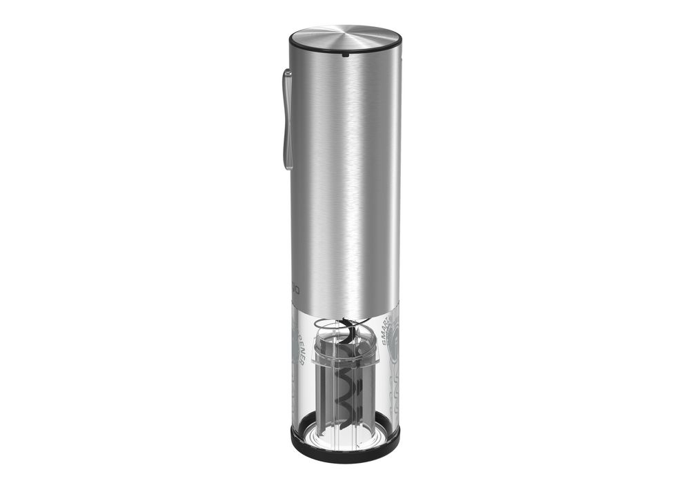 Винный набор с электрическим штопором Nemi, серебристый / Миниатюра WWW (1000)