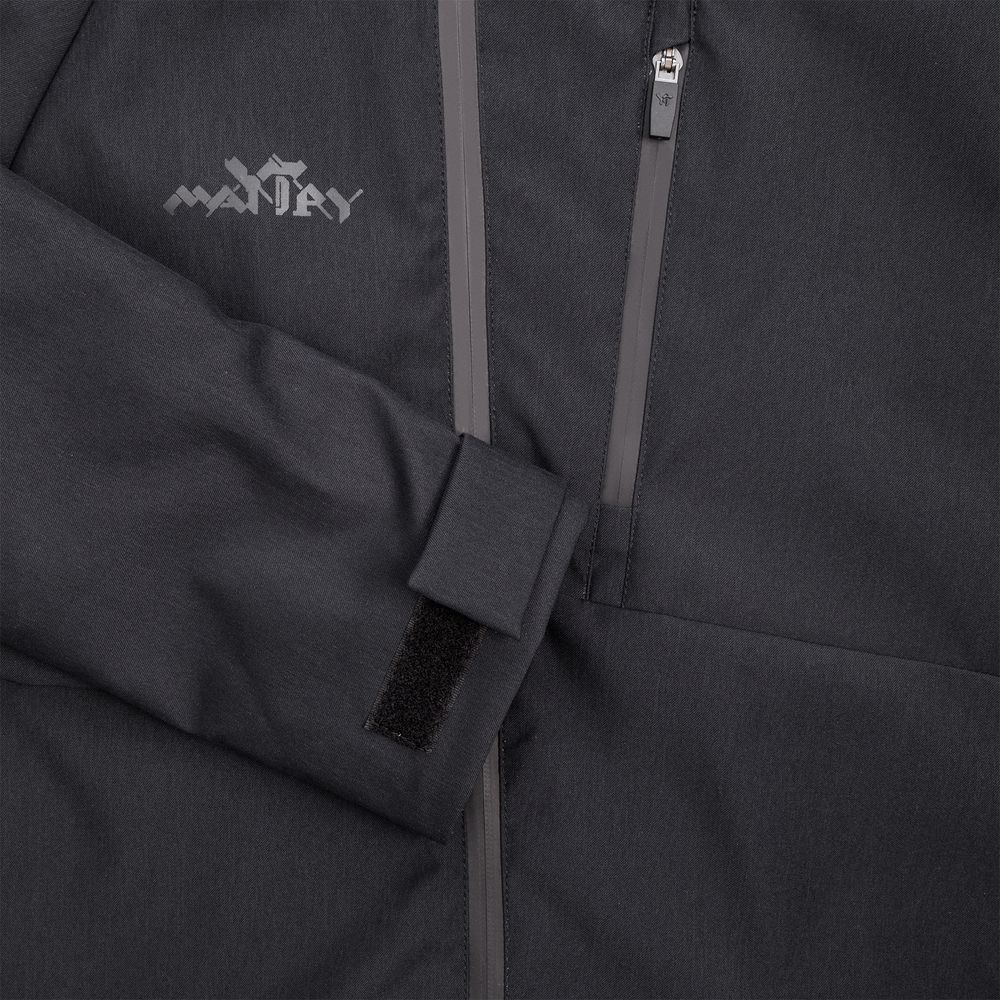 Куртка Warp, черная / Миниатюра WWW (1000)