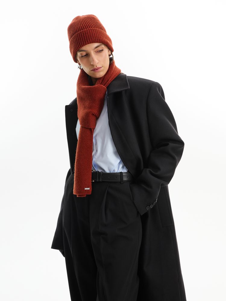 Шапка Bernard, коричневая (терракота) / Миниатюра WWW (1000)