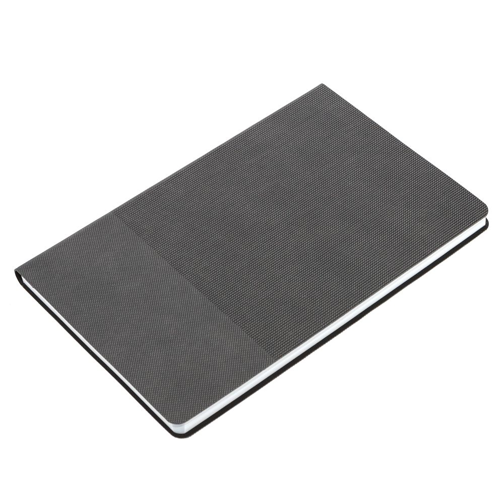 Ежедневник Knit, недатированный, темно-серый / Миниатюра WWW (1000)