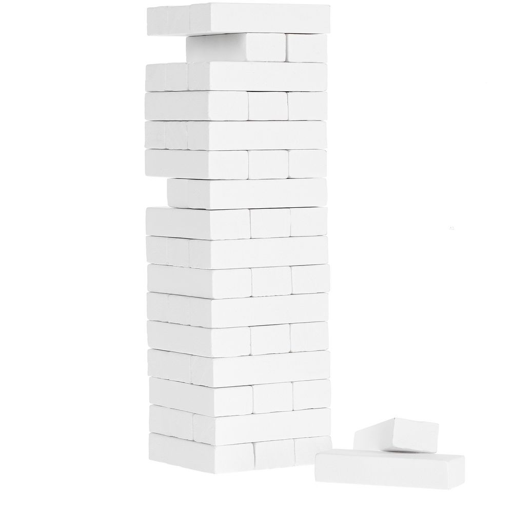 Игра «Деревянная башня Tickler», белая / Миниатюра WWW (1000)