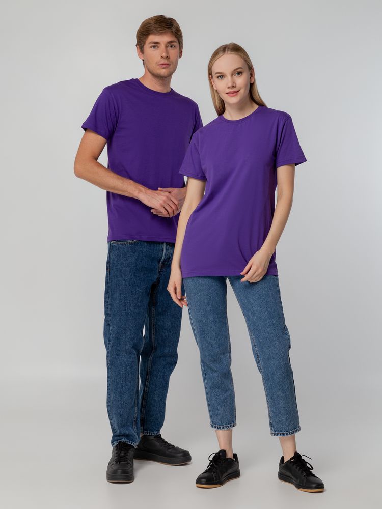 Футболка унисекс T-bolka 140 , фиолетовая / Миниатюра WWW (1000)