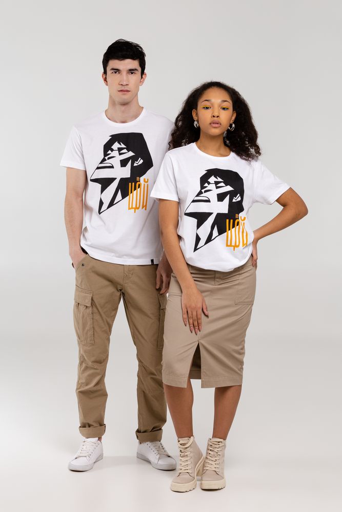 Футболка «Меламед. Виктор Цой», белая / Миниатюра WWW (1000)