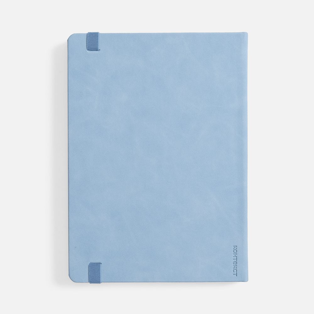 Ежедневник Urban Metal, недатированный, голубой / Миниатюра WWW (1000)