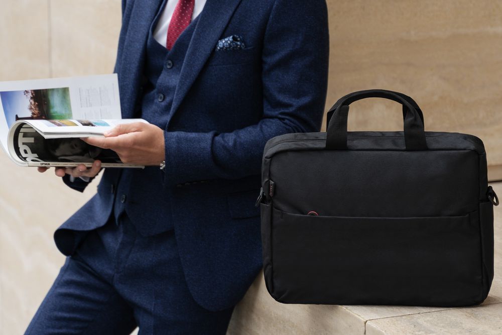 Сумка для ноутбука Locus, серая / Миниатюра WWW (1000)