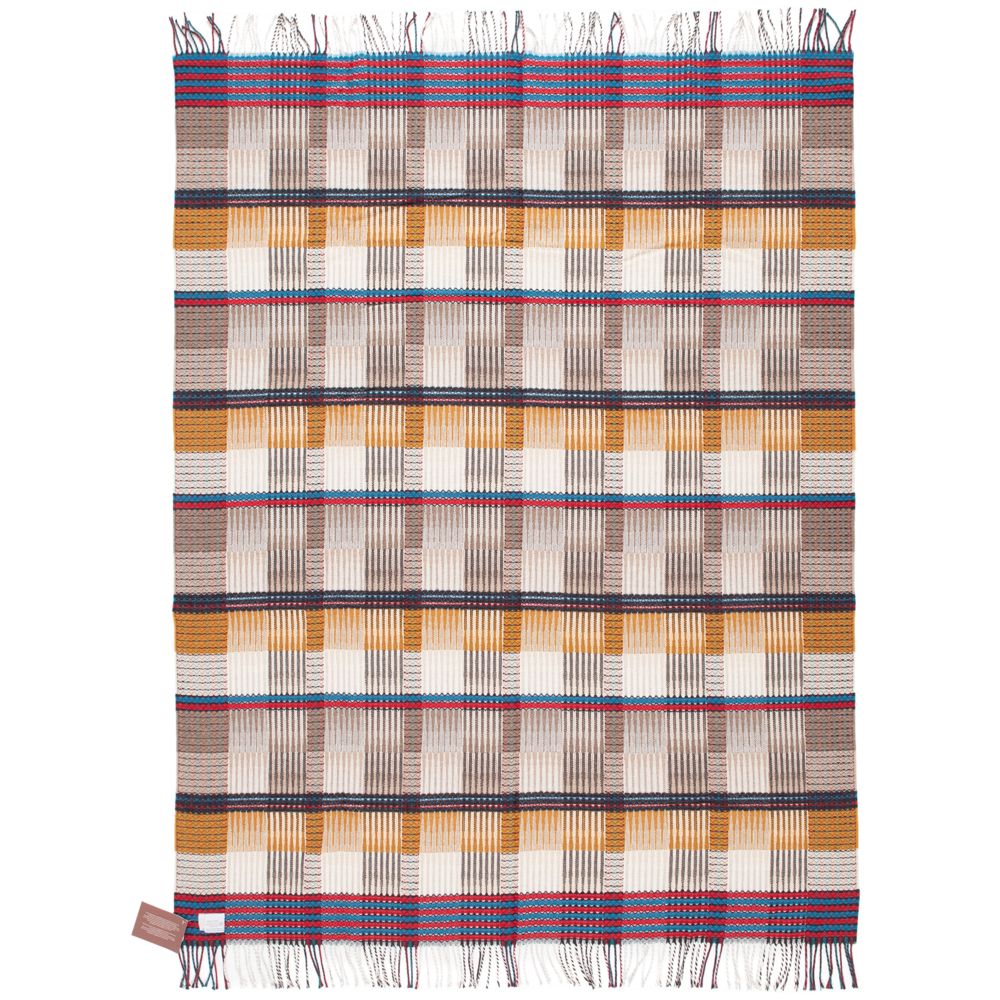 Плед Rossi Paint, молочно-коричневый / Миниатюра WWW (1000)