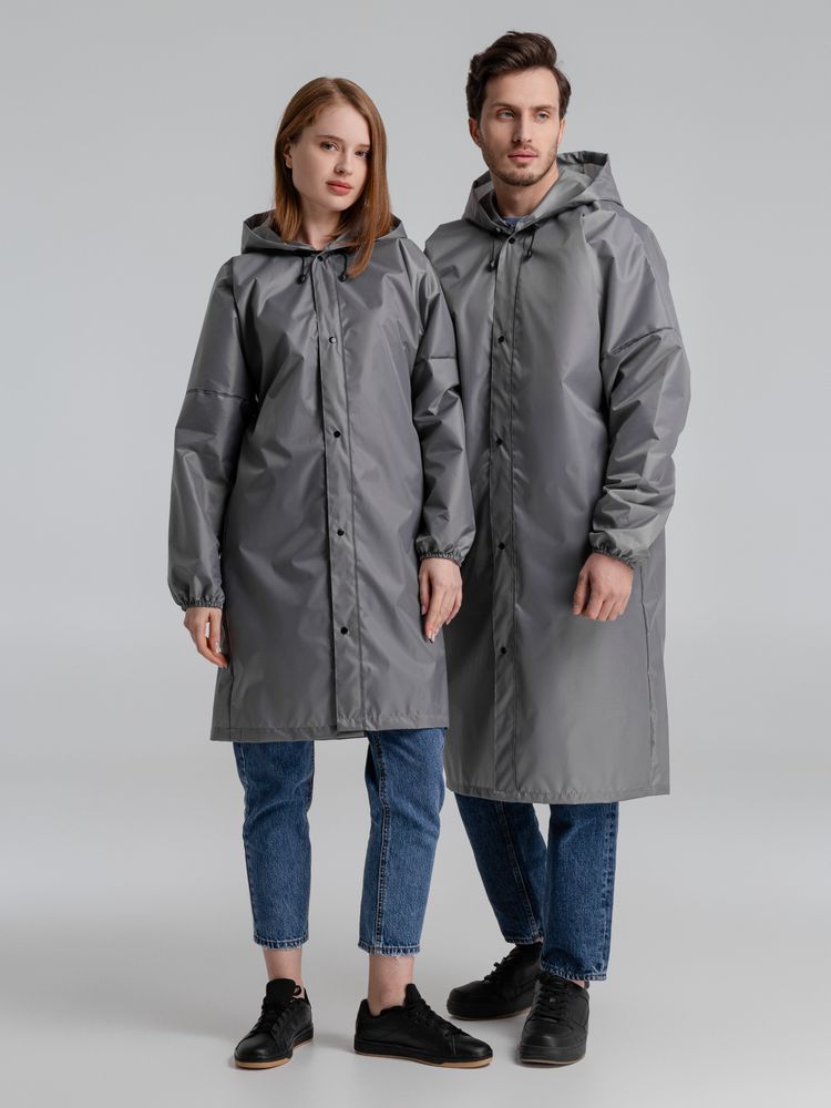 Дождевик со светоотражающими элементами Rainman Blink, серый / Миниатюра WWW (1000)