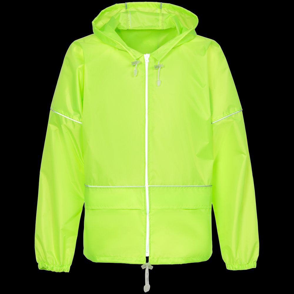 Дождевик со светоотражающими элементами Kivach Promo Blink, желтый неон / Миниатюра WWW (1000)