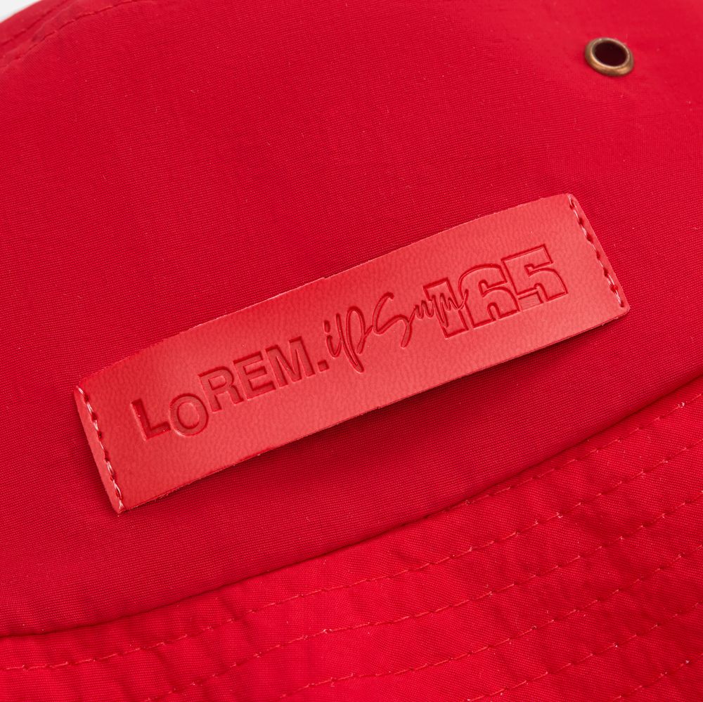 Панама Pana Vista, красная / Миниатюра нанесения (1000)