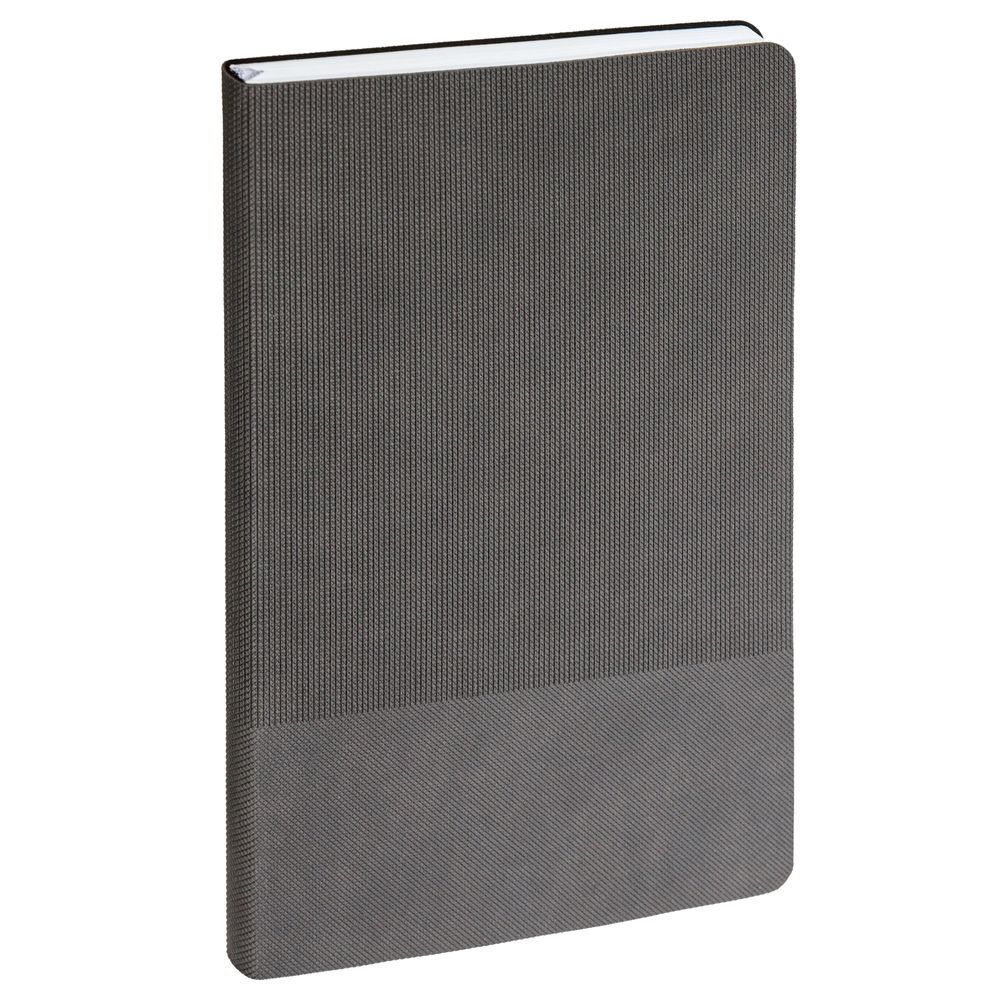 Ежедневник Knit, недатированный, темно-серый / Миниатюра WWW (1000)