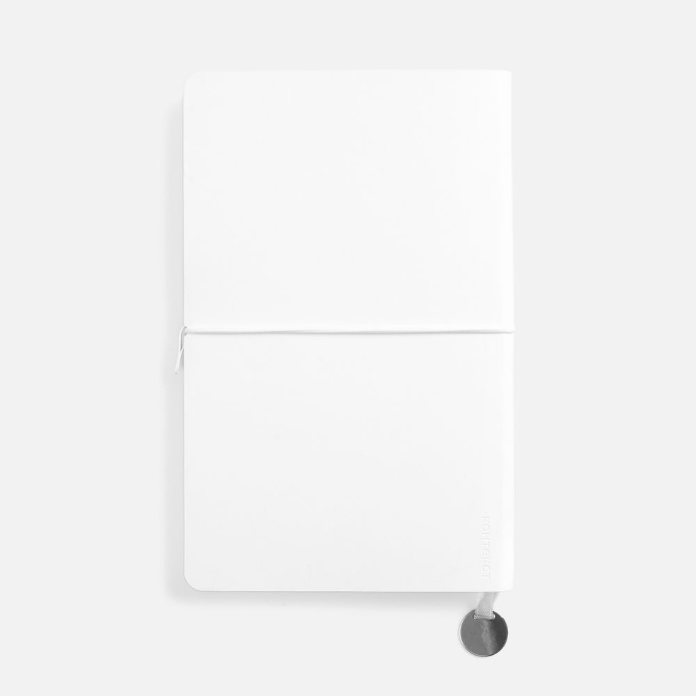 Ежедневник Waltz, недатированный, белый / Миниатюра WWW (1000)