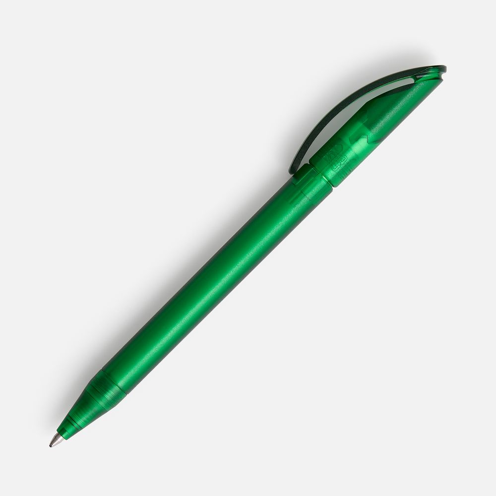 Ручка шариковая Prodir DS3 TFF, зеленая / Миниатюра WWW (1000)