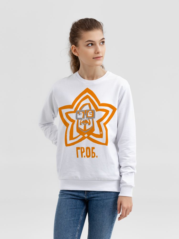 Свитшот «Меламед. Егор Летов», белый / Миниатюра WWW (1000)