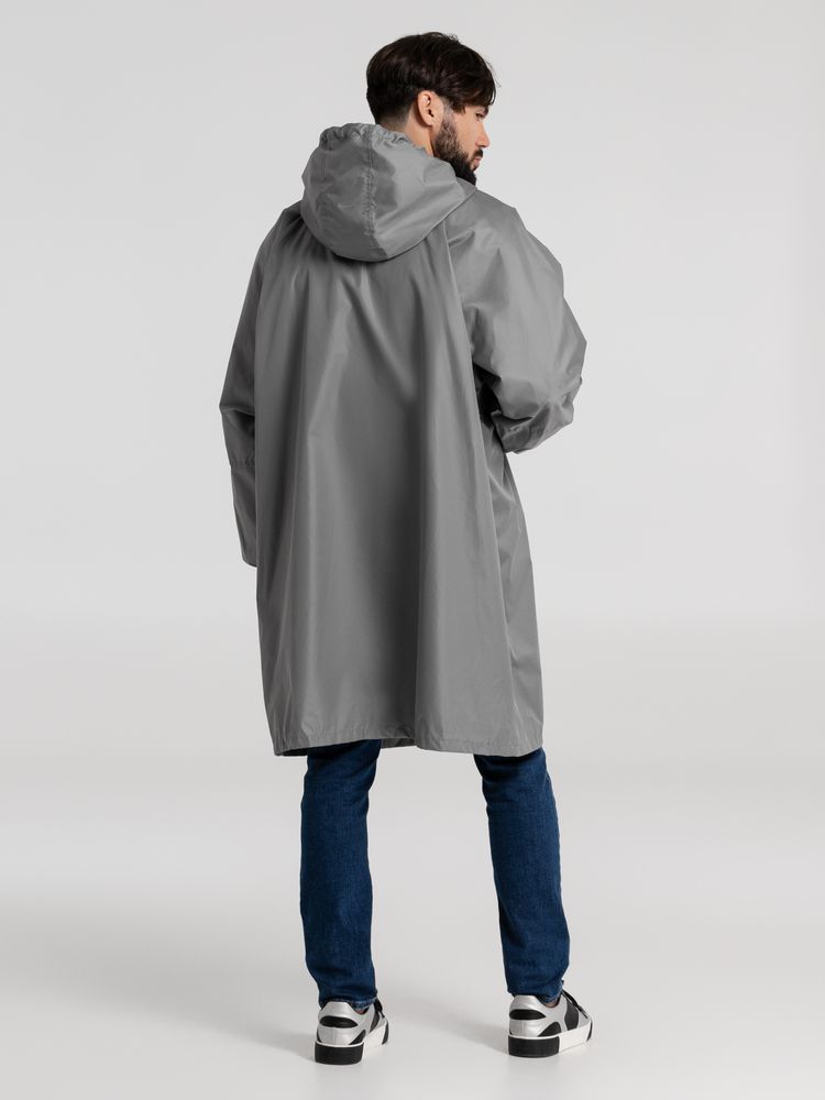 Дождевик-анорак Hard Work, серый / Миниатюра WWW (1000)