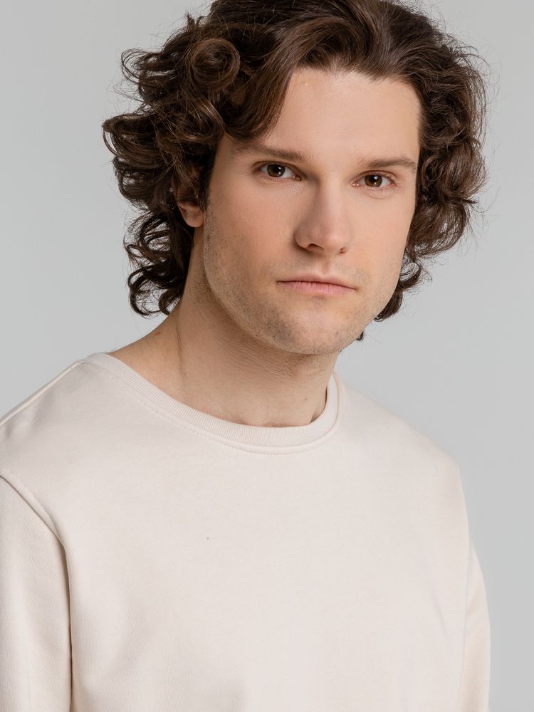 Свитшот унисекс BNC Organic, молочно-белый / Миниатюра WWW (1000)