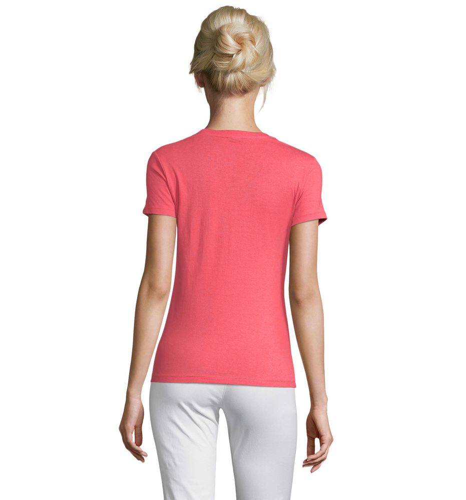 Футболка женская Regent Women, розовая (коралловая) / Миниатюра WWW (1000)