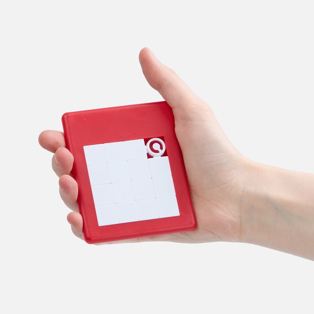 Головоломка «Пятнашки», красная / Миниатюра WWW (1000)