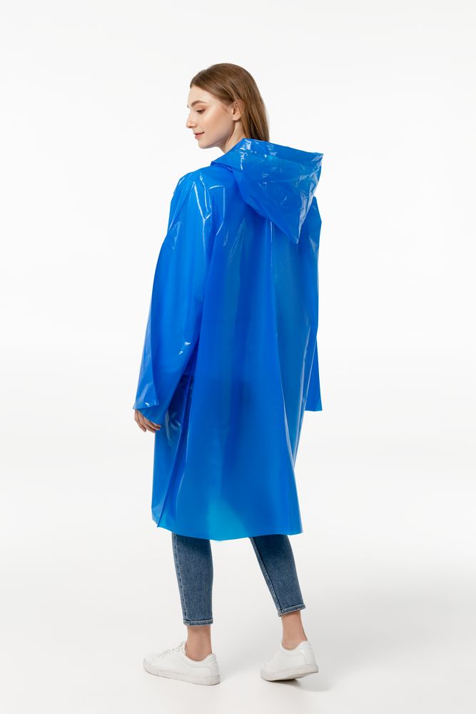 Дождевик-плащ CloudTime, синий / Миниатюра WWW (1000)