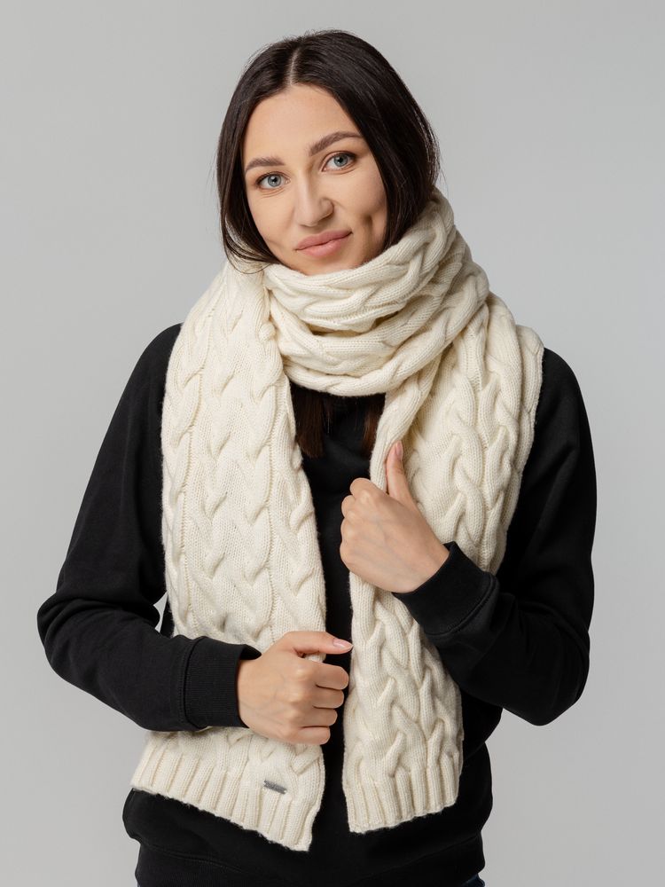 Шарф Loren, молочный / Миниатюра WWW (1000)